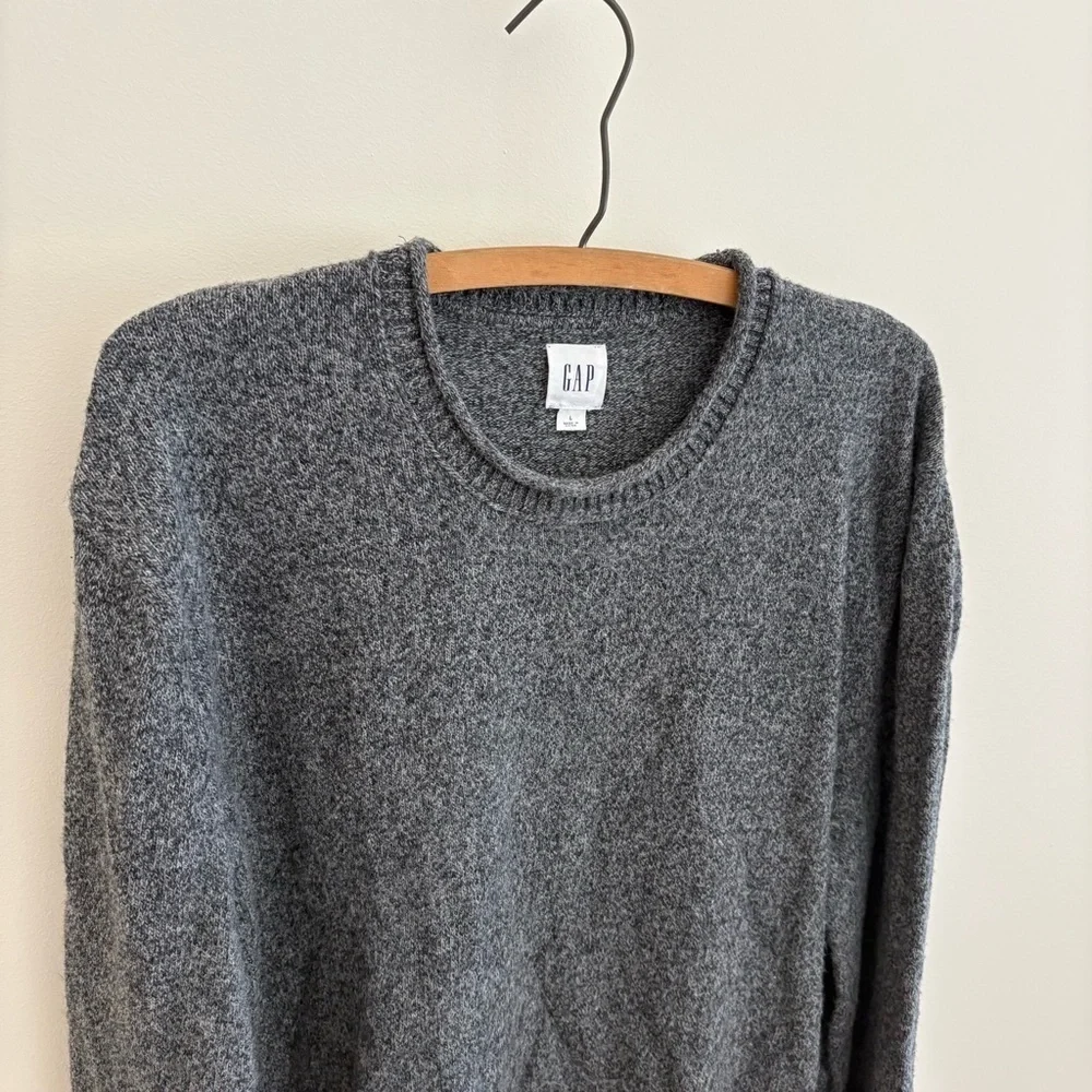 Gap Wool Blend Crewneck Sweater
